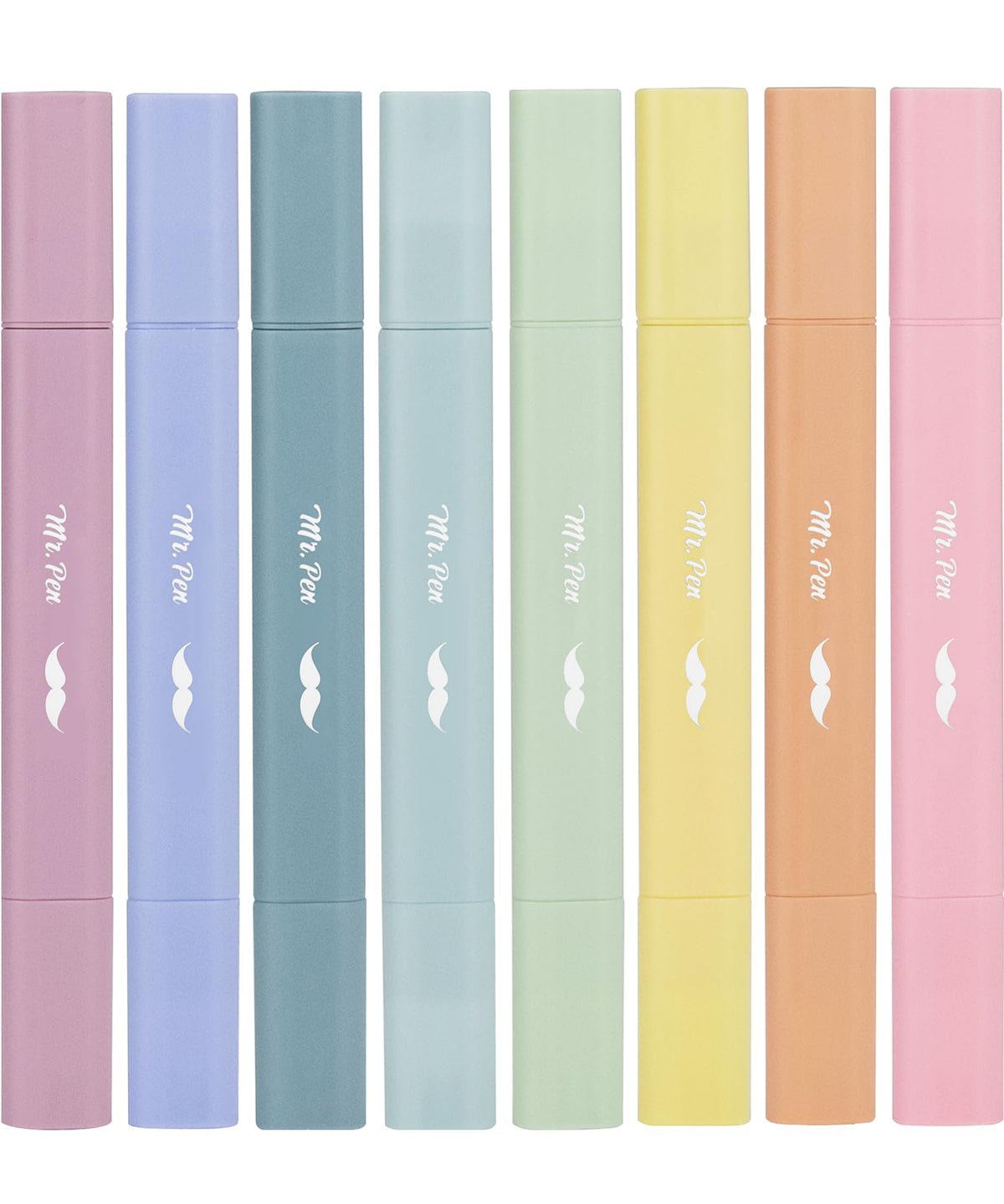 BibleNest Bible Highlighters – 8 Dual-Tip No-Bleed Markers (Dreamfield)