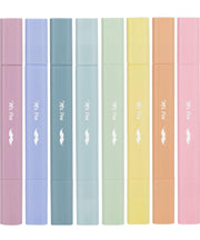 BibleNest Bible Highlighters – 8 Dual-Tip No-Bleed Markers (Dreamfield)