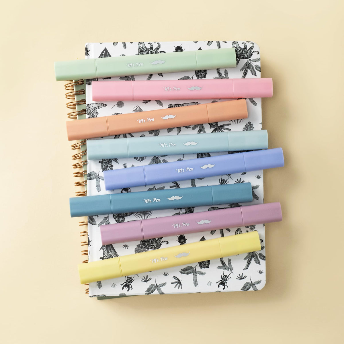 BibleNest Bible Highlighters – 8 Dual-Tip No-Bleed Markers (Dreamfield)