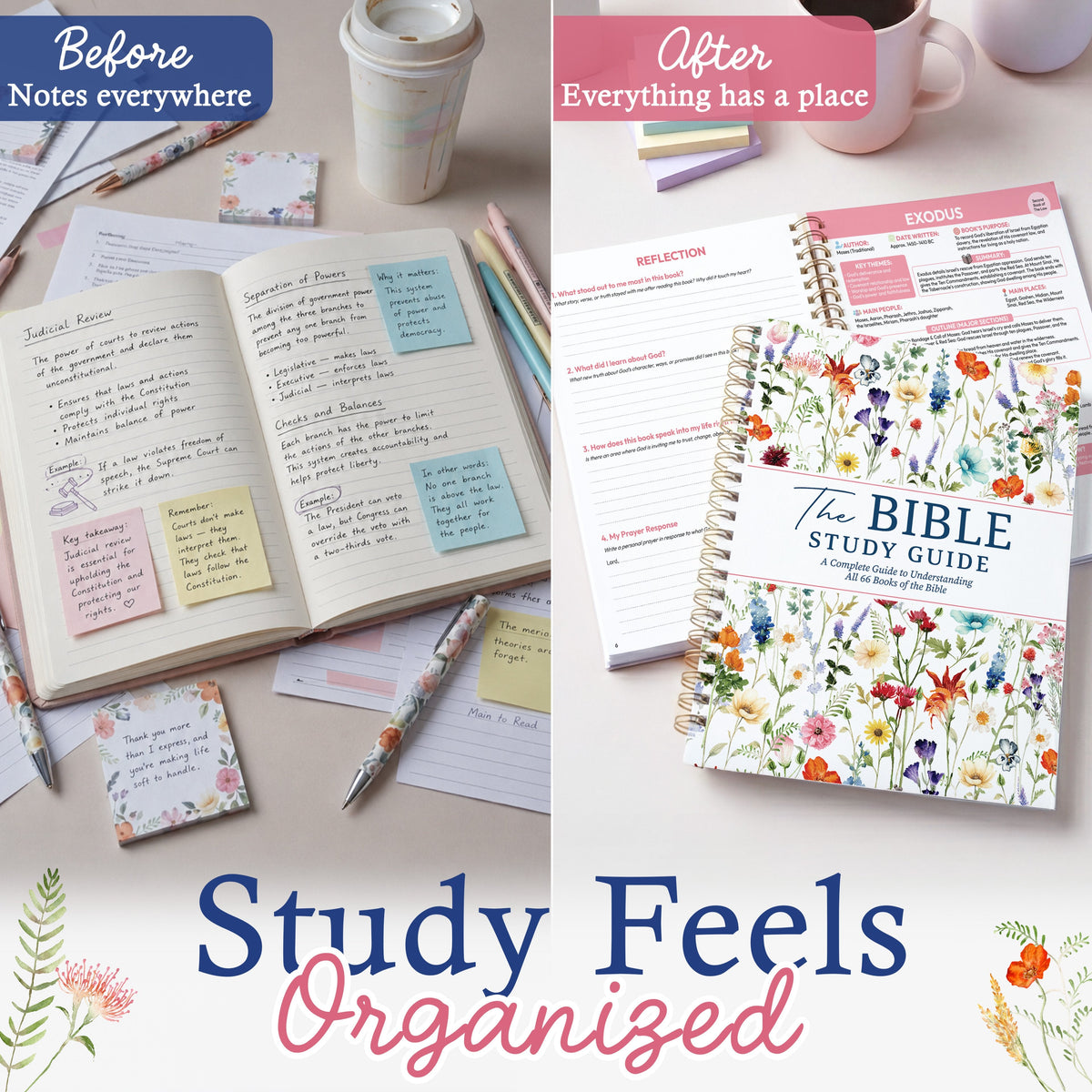Before and after: reading with a plan
