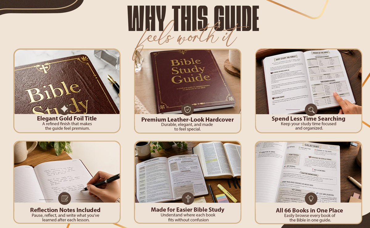 The Bible Study Guide – Leather Edition