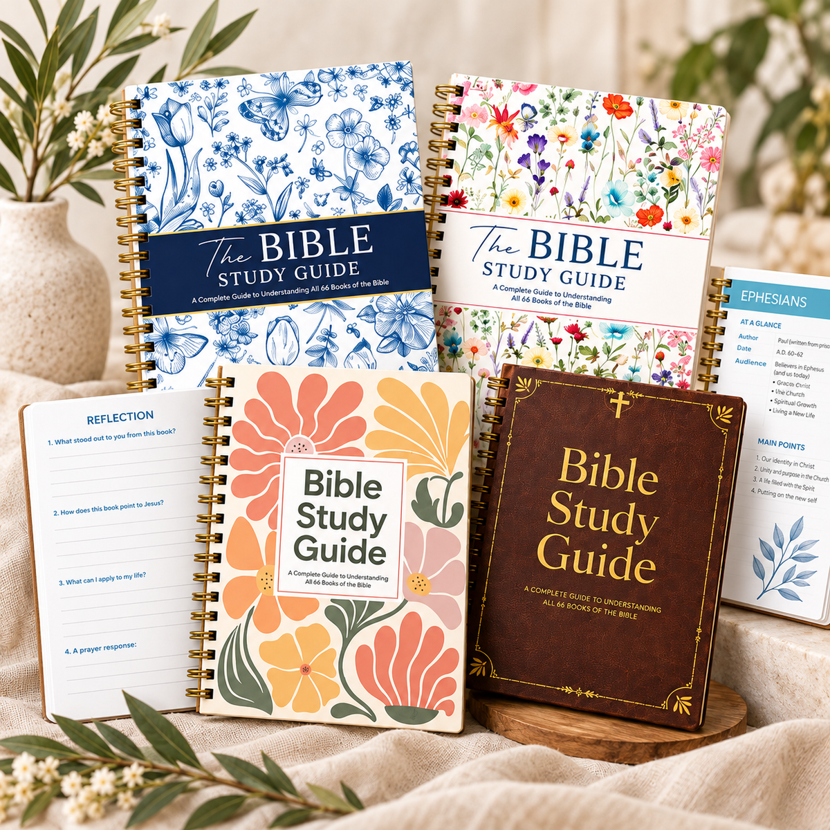 The Bible Study Guide - Floral