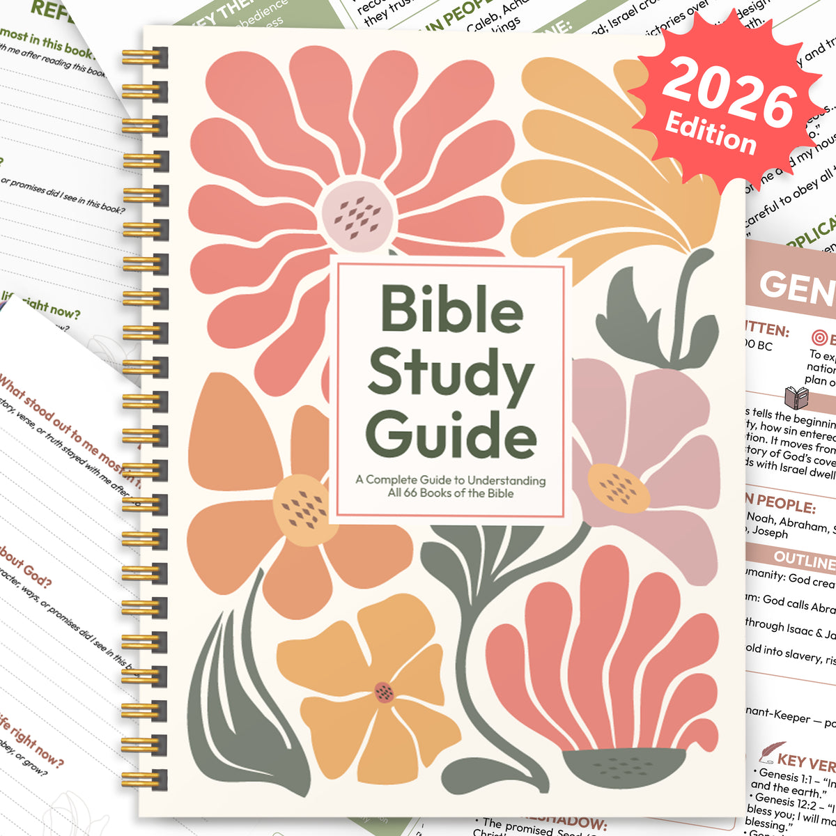 The Bible Study Guide - Floral