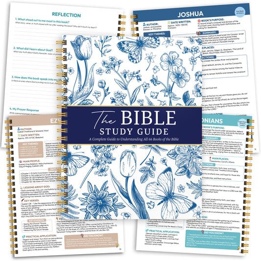 The Bible Study Guide – Floral Edition