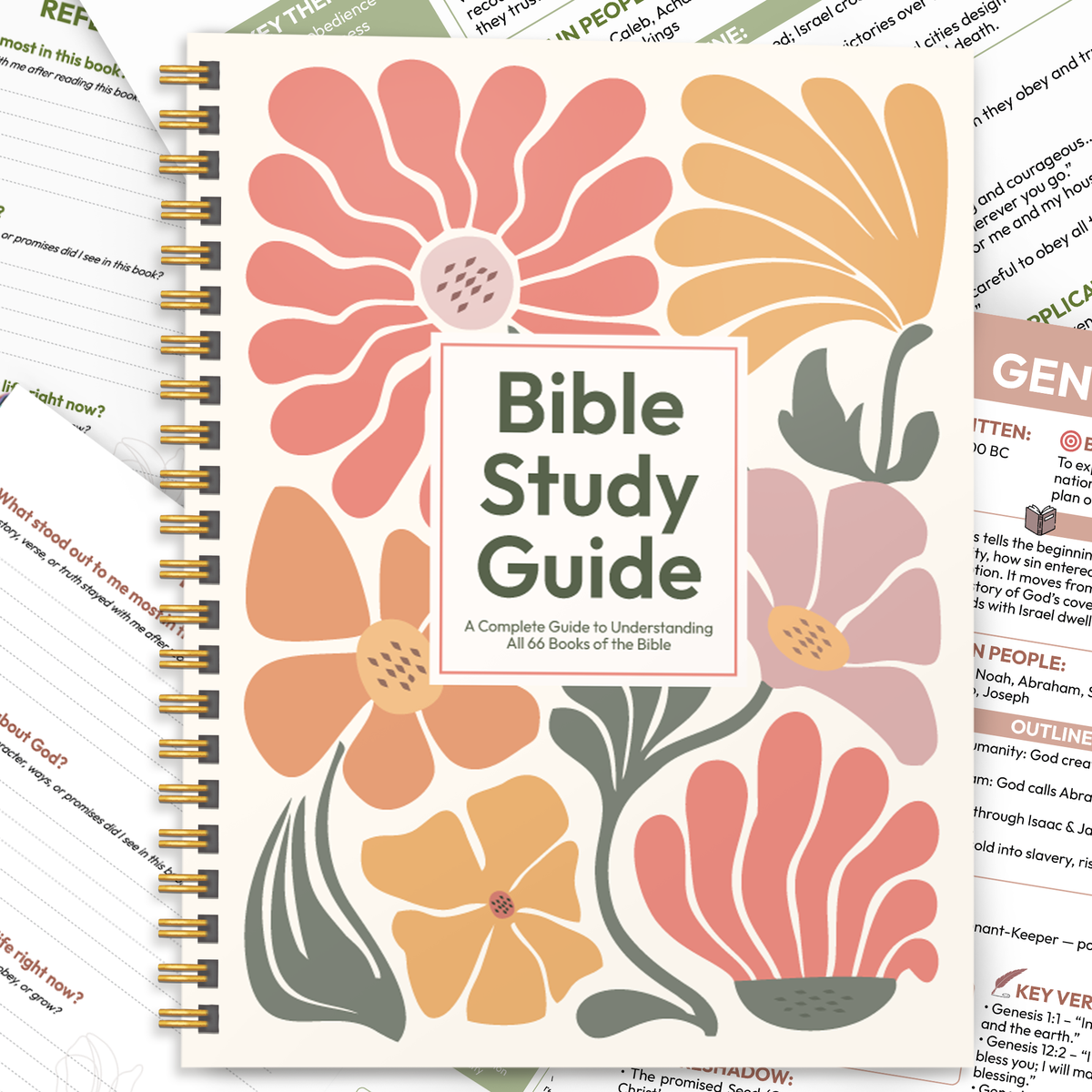 The Bible Study Guide - Floral