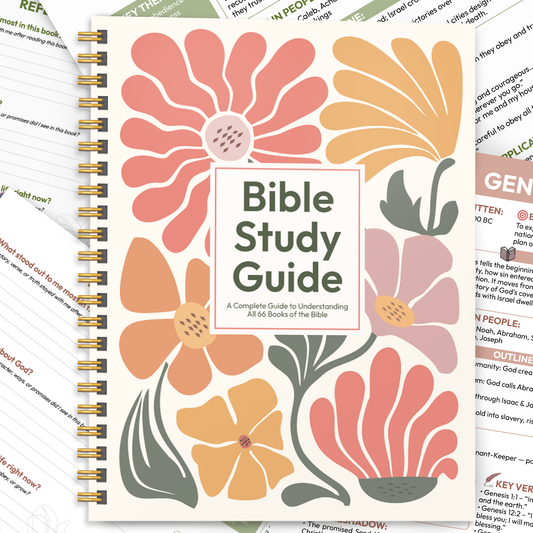The Bible Study Guide - Floral