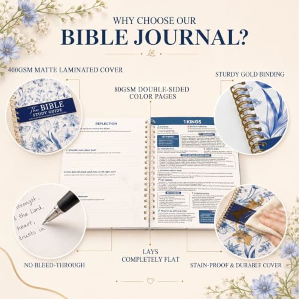 The Bible Study Guide – Floral Edition