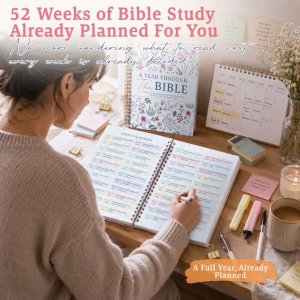 The Bible in a Year – 52-Week Chronological Journal
