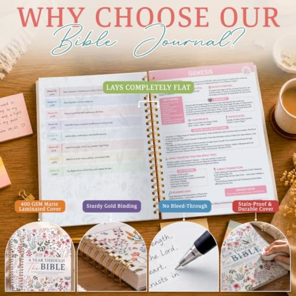 The Bible in a Year – 52-Week Chronological Journal