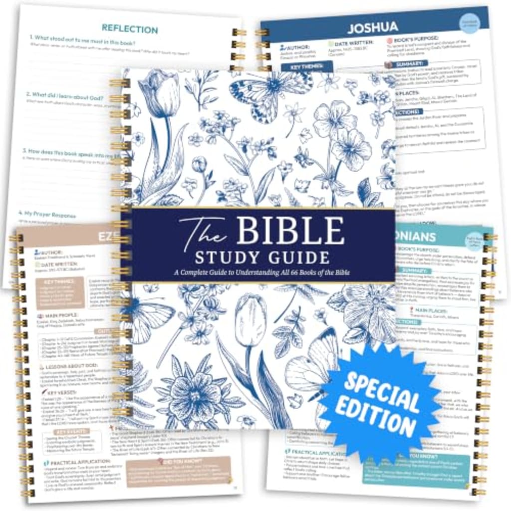 The Bible Study Guide Floral Edition - front cover