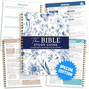 The Bible Study Guide Floral Edition - front cover