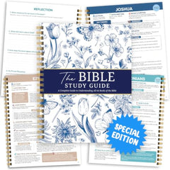 The Bible Study Guide Floral Edition - front cover