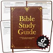 The Bible Study Guide Leather Edition - cover