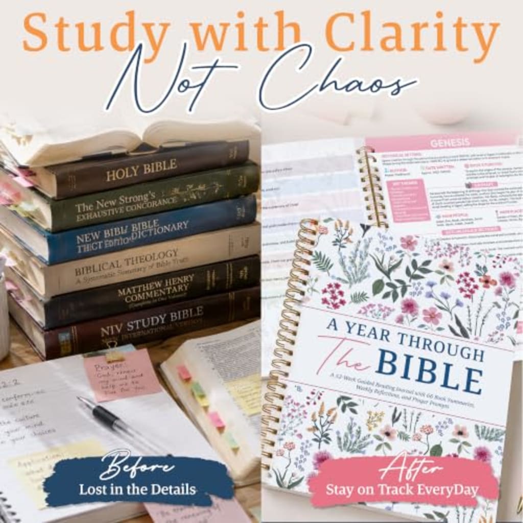The Bible in a Year Chronological Journal - inside pages
