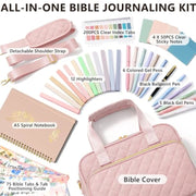 Bible tote bag - color variant, open