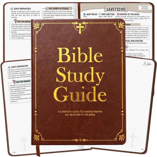 The Bible Study Guide – Leather Edition
