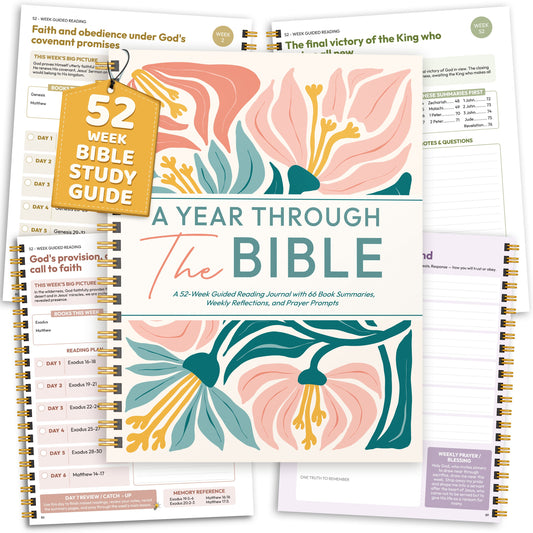A Year Through The Bible – Floral Version